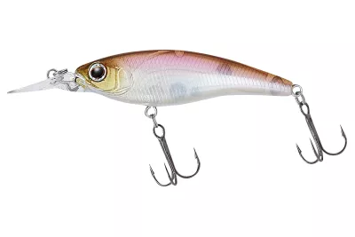 DAIWA Steez Shad 60SP-MR shirauo 6.0cm 6.7g Minnowbait schwebend Medium Deep Runner — 60SP-SR 6.00 Ghost Wakasagi