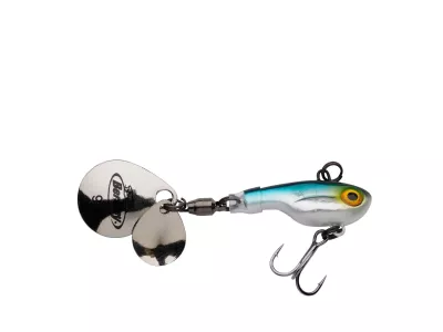 Berkley Pulse Spintail 5 cm 5 g Firetiger Gr. 14 - Kunstkoeder — Blue Silver 21.0