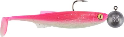 BALZER 71 Gead Nord Gummiset Dorsch-Köhler, 60 und 80g, 12 und 15cm, Pink-Weiss — 15.0 Pink-Weiss