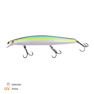 ZECK Zander Läufer 10.5cm - 0.5m F Moor Kiwi — Shallow 12.5 Gürkchen