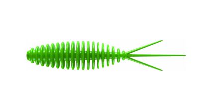 LIBRA LURES Turbo Worm 56 Cheese 006-Hot Yellow 8st, Forellenköder, schwimmend und aromatisiert — 5.60 Hot Green Cheese