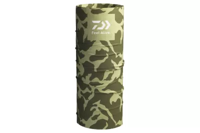 DAIWA D-Vec Neckgaiter aquamarine #unisize — green camo