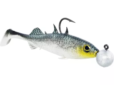 Westin Stanley The Stickleback Shadtail R 'N R 5,5cm 5g 2/0 Dark Wa - Gummifisch — 5.50 Clear Water Mix 10