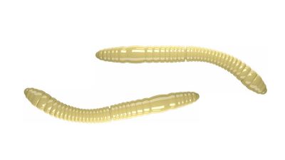 LIBRA LURES Fatty D'Worm Tournament 55 Cheese 031-olive 12st, Forellenköder, schwimmend und aromatisiert — 5.50 Cheese Krill