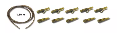 ANACONDA Jungle Gr. Quick Change Saftey Lead Clip 5 Kits — RS Lead Clip Power Kit Jungle Green