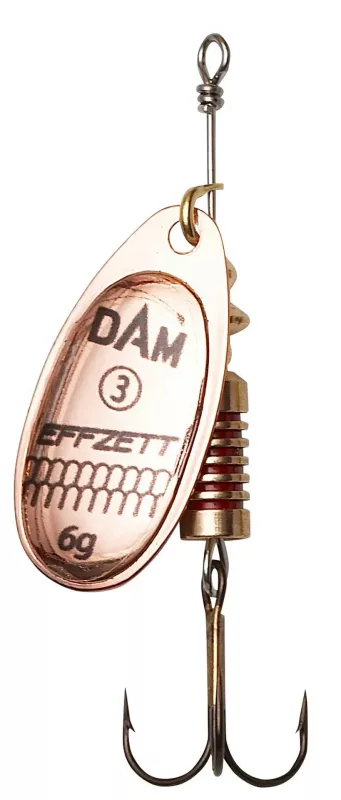 DAM EFFZETT Spinner 5 Silber 12.0g — Kupfer 6.00